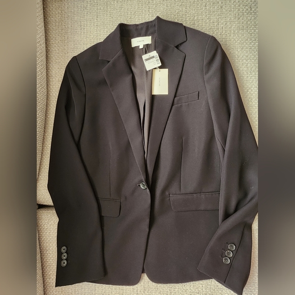 VINCE Crepe Blazer size 4 - Picture 6 of 9
